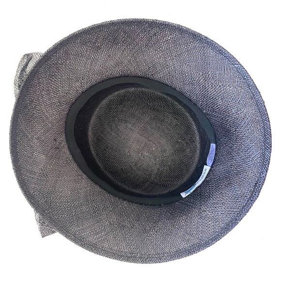 Vintage Black Peach Basket Pillbox Setmar New York Hat main image 6